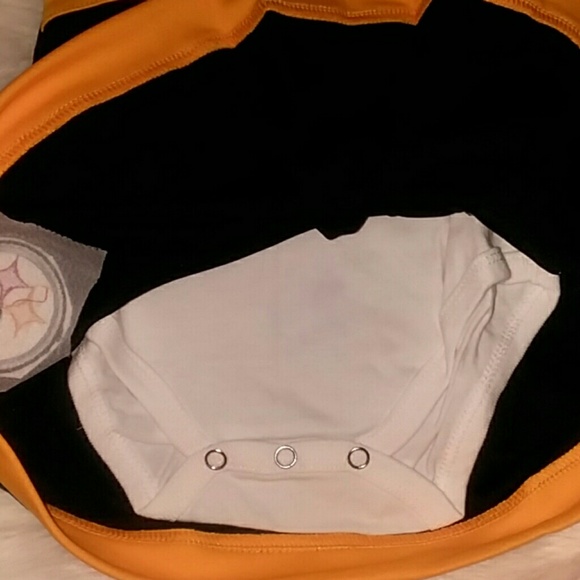 NWT NFL VISA Pittsburgh Steelers Dress Set 18 Mont - Picture 8 of 8